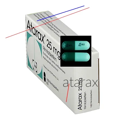 Atarax 25 mg générique